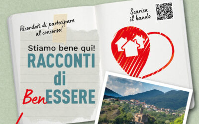 Aperte le iscrizioni al Concorso “Stiamo bene qui! Racconti di benessere”